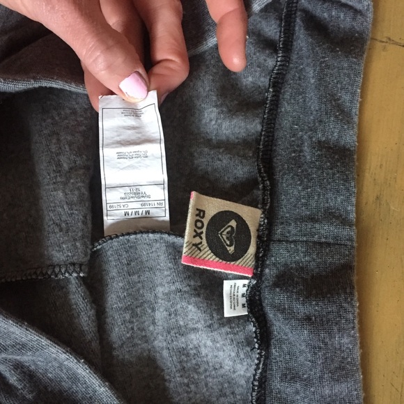 ROXY SURF BOHO STRETCH DISTR LOUNGE SHORTS CHARC M - Picture 5 of 7